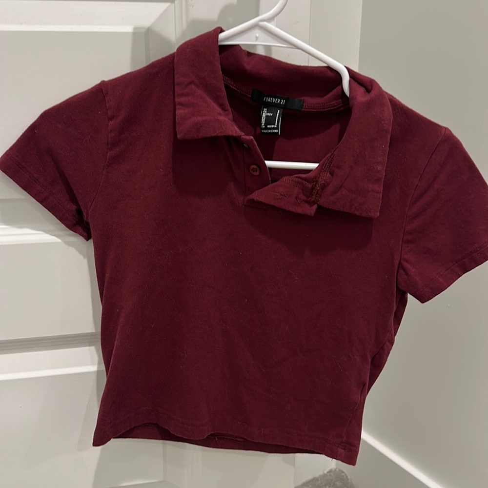 forever 21 womans small collared shirt